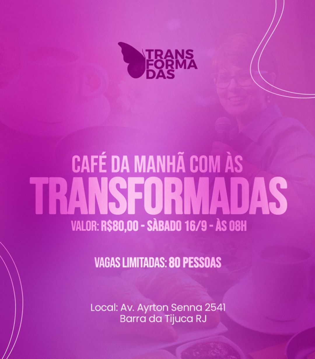 You are currently viewing Café da Manhã das Transformadas no Empório CR